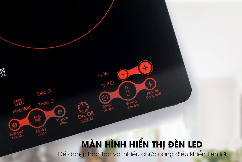 màn hình bếp từ Sowun SW 184F