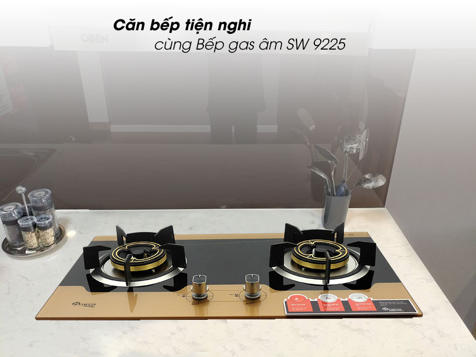 Bếp gas âm Sowun SW 9225