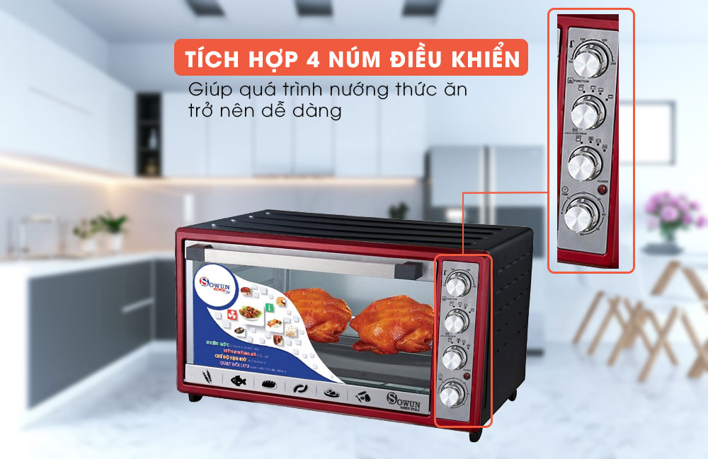 lò nướng hiện đại