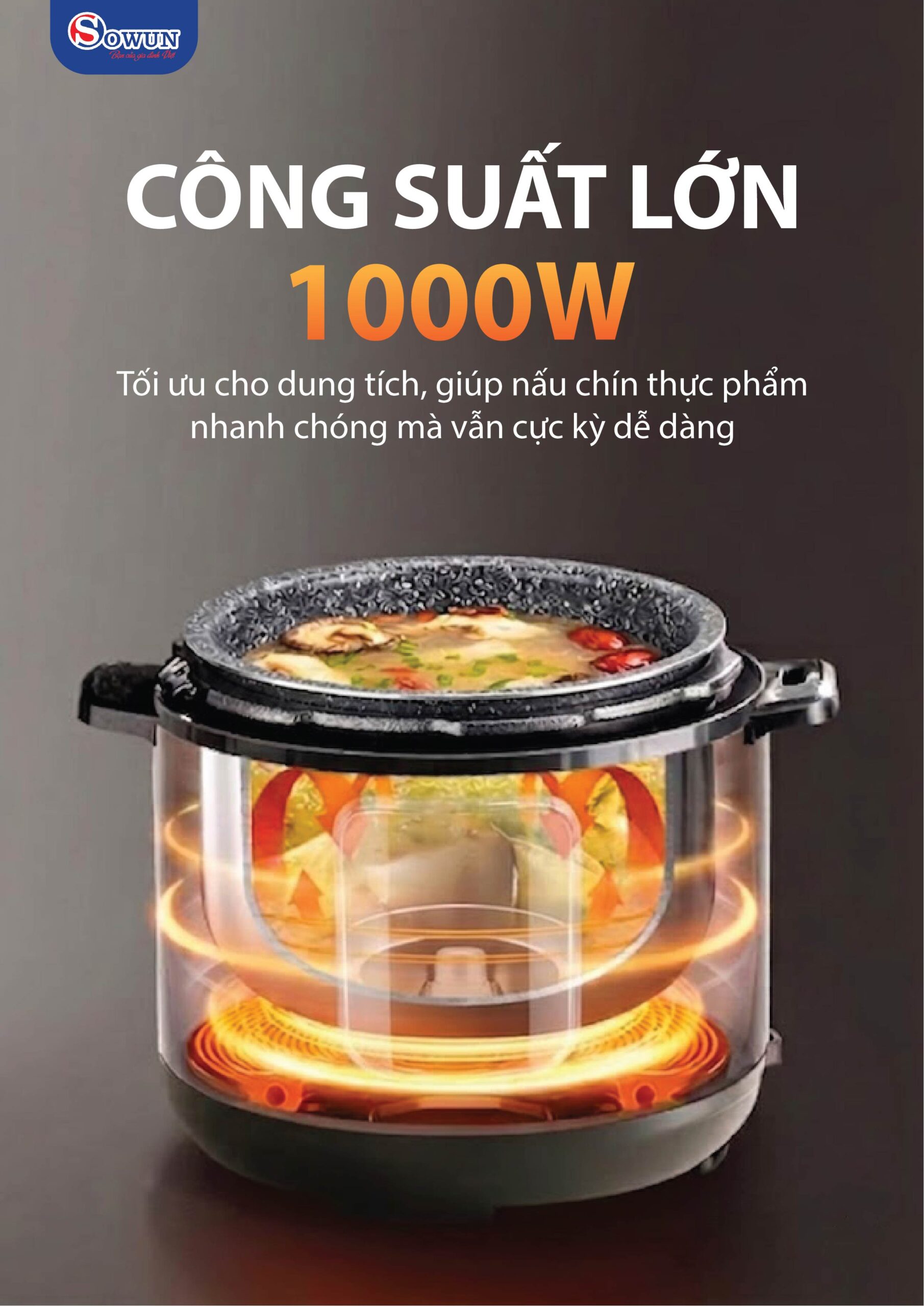 Nồi cơm điện áp suất